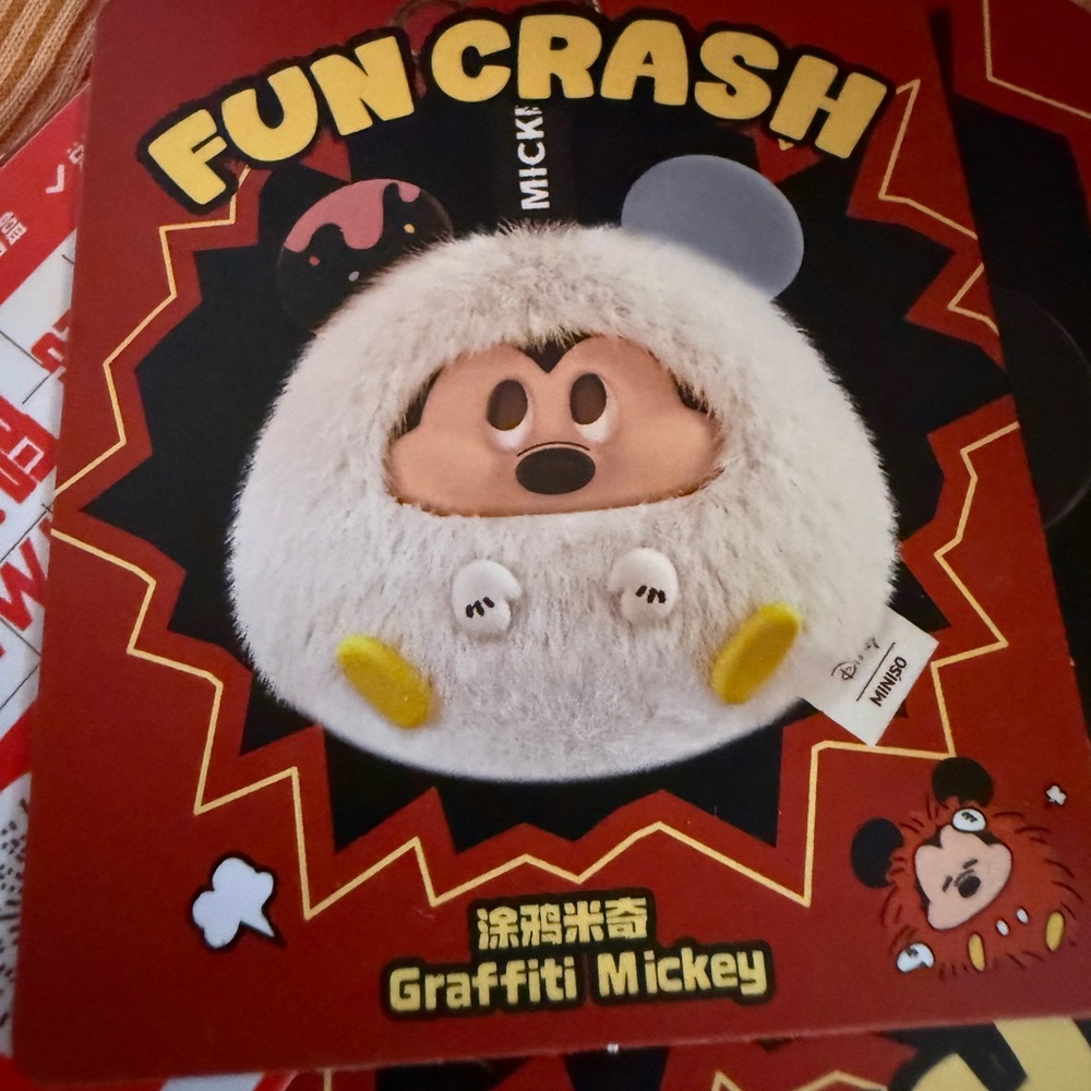 MICKEY MOUSE MINISO Disney Mickey Fun Crash Series Grafitti